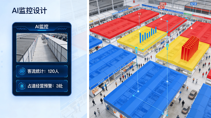 AI客流与安防监控系统
