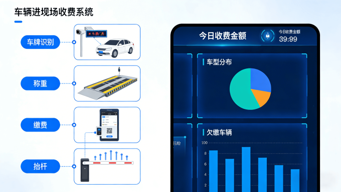 车辆进出场收费系统