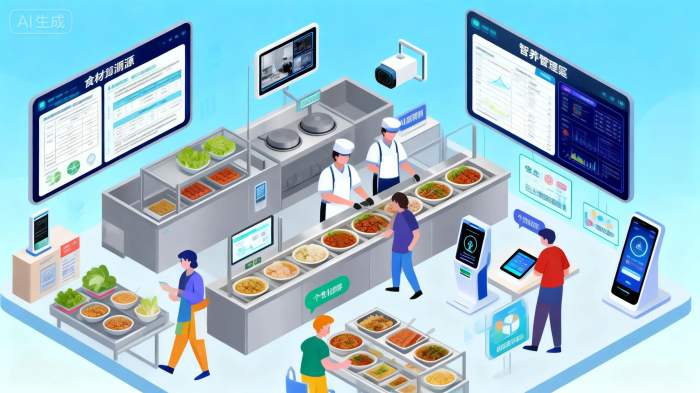 校园食堂智慧食安管理系统